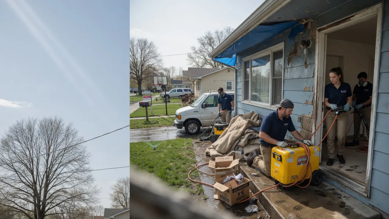 Basement Flood Cleanup in Battletown, KY near me